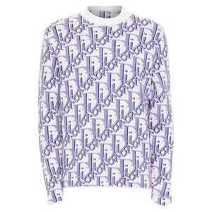 Dior Homme Multicolor Cashmere Oblique Sweater